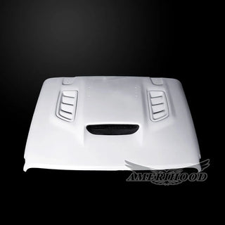 Amerihood VIP Functional Ram Air Hood: Jeep Wrangler JL 2018 - 2024