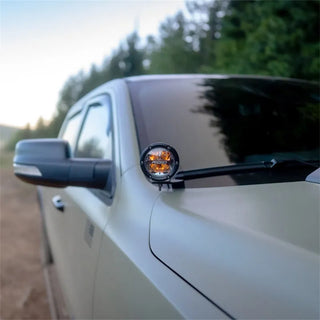 Rigid Industries A-Pillar LED Light Mounts: Ram 1500 (2019-2026)