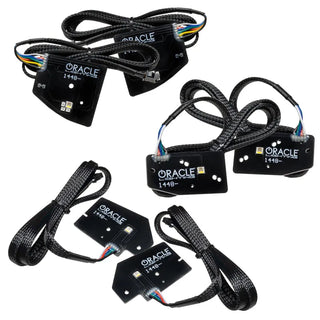 ORACLE Lighting ColorSHIFT RGBW+A Projector LED DRL Kit (FRONT): Ram 1500 (19-24)