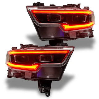 ORACLE Lighting ColorSHIFT RGBW+A Projector LED DRL Kit (FRONT): Ram 1500 (19-24)
