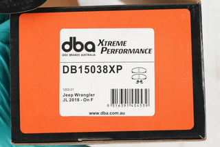 DBA XP Performance Brake Pads (FRONT): Jeep Wrangler JL (18-22)