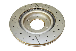 DBA Street Series Rotor (FRONT): Dodge Durango (11-20) Front Drilled and Slotted 350mm