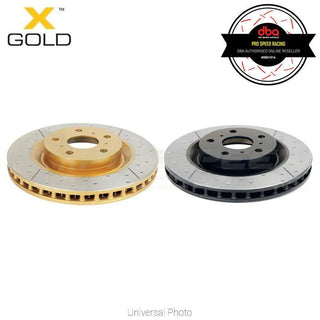 DBA Street Drilled & Slotted Rotor (FRONT): Dodge Durango (17-20) w/ 380mm Front Rotor