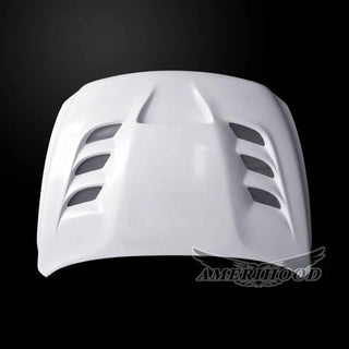 Amerihood TYPE-VIP STYLE Functional Ram Air Hood: Dodge Ram 1500 2009 - 2022