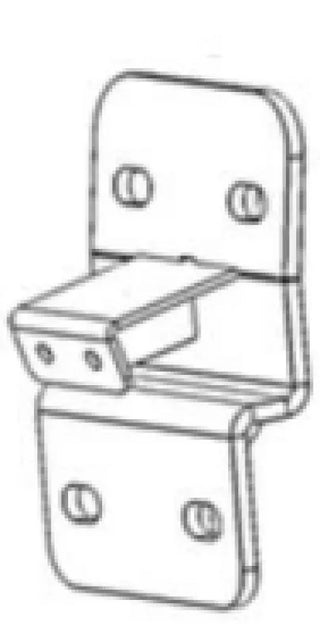 Go Rhino Dominator Extreme SideSteps Mounting Brackets: Fits Dodge / Ram 1500 (02-24)