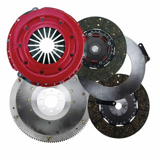 Ram Clutches Force 10.5 Twin Disc Clutch Kit (Organic Disc): Dodge Challenger 2011 ONLY (5.7L Hemi, 6.4L SRT8)