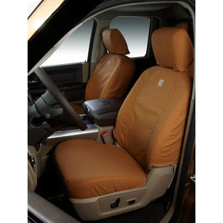 Covercraft Carhartt SeatSaver Custom Seat Covers (FRONT): Ram 1500 / 2500 / 3500 (11-24) - Brown