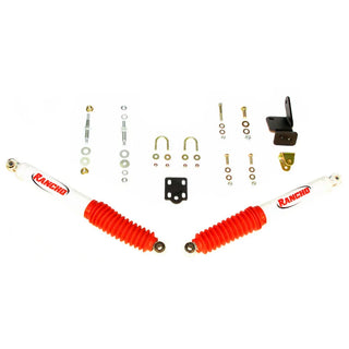 Rancho Front Steering Stabilizer Kit: Fits Most Dodge Ram Models (2002-2010)