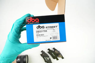 DBA Street Series Rear Brake Pads (REAR): Dodge Durango 11-20 w/ Solid Rear Rotor