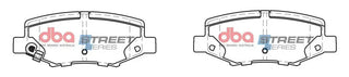 DBA Street Series Brake Pads (REAR): Jeep Wrangler (07-17)