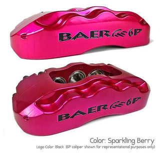 Baer 14" Extreme Rear Big Brake Kit: Dodge Viper 2003 - 2010