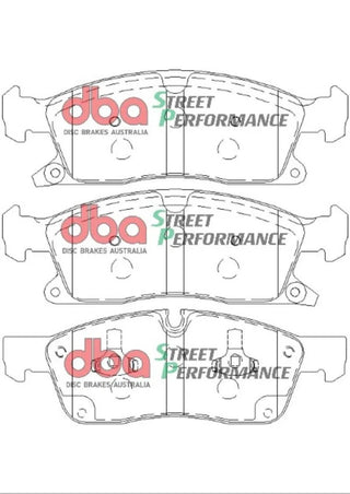 DBA SP Performance Front Brake Pads (FRONT): Dodge Durango (11-20)