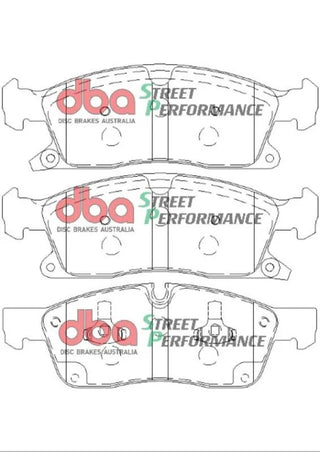 DBA SP Performance Front Brake Pads (FRONT): Dodge Durango (11-20)