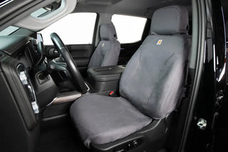 Covercraft Carhartt SeatSaver Custom Seat Covers (REAR): Dodge Ram 1500 (19-24) - Gravel