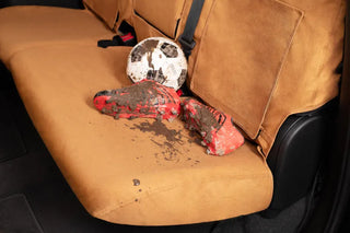 Covercraft Carhartt SeatSaver 2nd Row Seat Covers: Fits Ram 1500 (19-24) - Brown