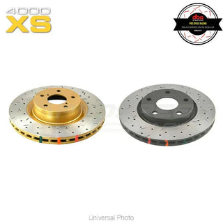 DBA 4000 Series Drilled & Slotted Rotor (FRONT): Dodge Durango (17-20) w/ 380mm Front Rotor