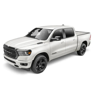 Bushwacker OE Style Color Match Fender Flares (F&R): Ram 1500 (19-24) - Ivory Pearl