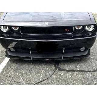 APR Carbon Fiber Front Wind Splitter w/ Rods: Dodge Challenger SE/ RT 2009 - 2010