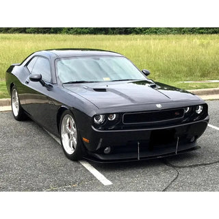 APR Carbon Fiber Front Wind Splitter w/ Rods: Dodge Challenger SE/ RT 2009 - 2010