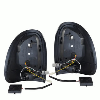 Winjet LED Tail Lights (Black / Smoke): Dodge Durango 1998 - 2003