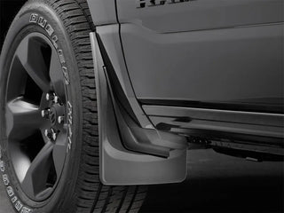 WeatherTech No-Drill Rear MudFlaps: Ram 1500 (2025-2026) - Black