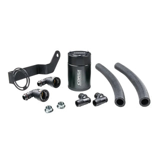 CORSA Perf Aluminum Oil Catch Can: Dodge Challenger / Charger / Durango (15-23) w/ Bracket