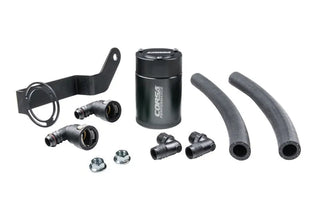 CORSA Perf Aluminum Oil Catch Can: Dodge Challenger / Charger / Durango (15-23) w/ Bracket