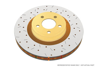 DBA XS 4000 Series Front Brake Rotors (Drilled): Dodge Viper 8.4L V10 2013 - 2017