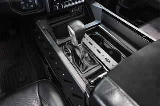 Addictive Desert Designs Center Console Molle Panels & Device Bridge: Ram 1500 (19-24) - Black