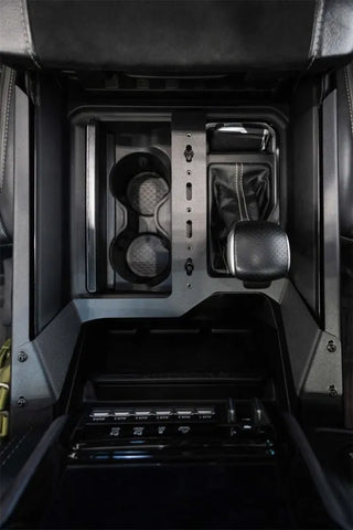 Addictive Desert Designs Center Console Molle Panels & Device Bridge: Ram 1500 (19-24) - Black