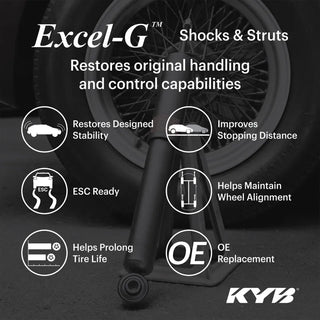 KYB Excel-G Gas Shock Rear: Ram 1500 2019-2024 4WD/RWD New Body Style (w/o Air Suspension)
