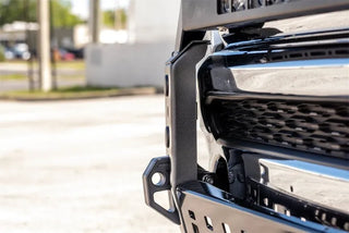N-Fab HVM Bull Bar Front: Fits Most Ram 1500 Models (2019-2024) - Textured Black