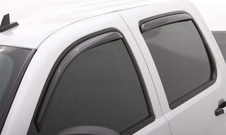 LUND Ventvisor Elite 4-Piece Window Deflector Kit: Dodge Ram 1500 Crew Cab (19-24) - Blue Grey