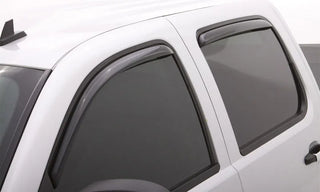 LUND Ventvisor Elite 4-Piece Window Deflector Kit: Dodge Ram 1500 Crew Cab (19-24) - Blue Grey