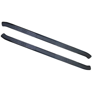 Fishbone Offroad 5-Inch Oval Side Steps (BODY MOUNTED): Ram 1500 Quad Cab (19-24) - Black