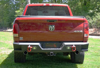Fishbone Offroad Anglerfish Rear Bumper (REAR) - Black Texture: Dodge Ram (02-10)