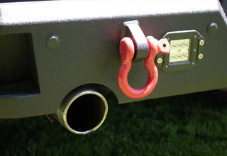 Fishbone Offroad Anglerfish Rear Bumper (REAR) - Black Texture: Dodge Ram (02-10)