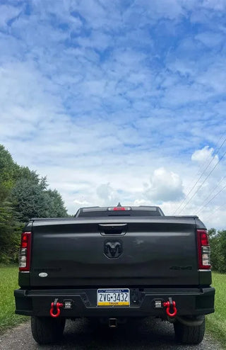Fishbone Offroad Rear Bumper (REAR): Ram 1500 (2019-2024) - Black