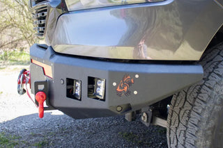 Fishbone Offroad Pike Winch Plate for Ram 1500 (2019-2024) - Black