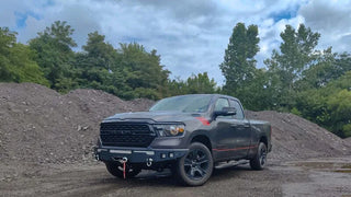 Fishbone Offroad Pike Front Bumper (FRONT): Ram 1500 (2019-2024) - Black