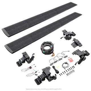 Go Rhino Electric Running Board Kit (NO DRILL): Ram 1500 (19-26) - Bedliner Coating