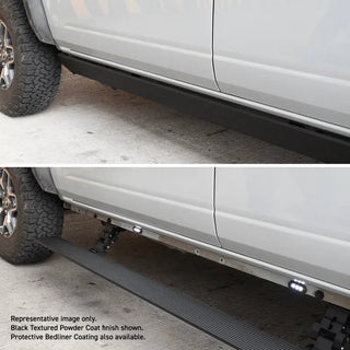 Go Rhino Electric Running Board Kit (NO DRILL): Ram 1500 (19-26) - Bedliner Coating