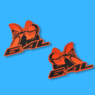 American Brother Designs SCATPACK (Scat Bee) Acrylic Badge (2-Color): Dodge Challenger / Charger 2015 - 2023