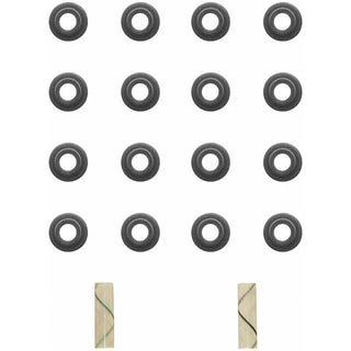 Fel-Pro Engine Valve Stem Oil Seal Set: Fits Most Jeep / Dodge Models (1993-2010)