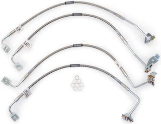Russell Perf Brake Line Kit w/ 4in Lift: Jeep Wrangler (07-18)
