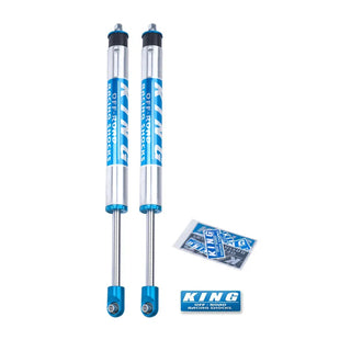 King Shocks 2.0 Dia Internal Reservoir Front Shock (FRONT): Jeep Wrangler 3.6L / 3.8L (07-18)