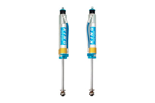 King Shocks Front 2.5 Dia Piggy Hose Reservoir Shock (FRONT): Jeep Wrangler 2007-18 0-2in Lift