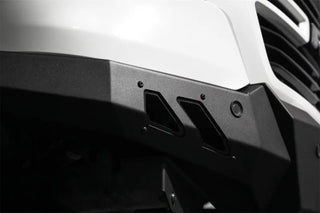 Addictive Desert Designs Black Label Front Bumper: Ram 1500 (2019-2024) - Hammer Black Powder Coat