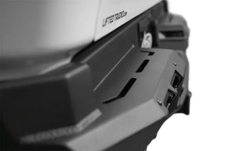 Addictive Desert Designs Black Label Rear Bumper: Ram 1500 (2019-2024) - Hammer Black/Satin Black