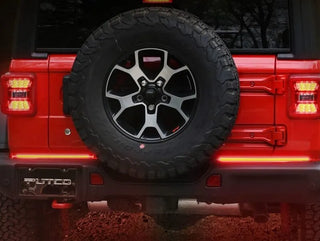Putco 18in Split Blade LED Tailgate Light Bar (PAIR): Fits Jeep Wrangler / Ram 1500 (18-26)